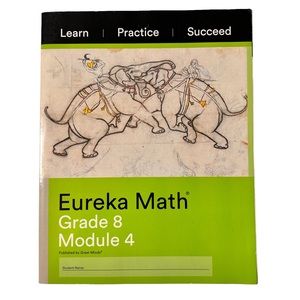 EUREKA MATH Grade 8 Module 4 Workbook Homeschool NEW